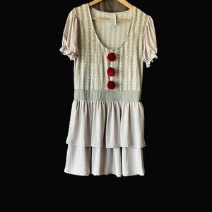 Officially Licensed IT Pennywise Halloween Costume Dress Women's Large